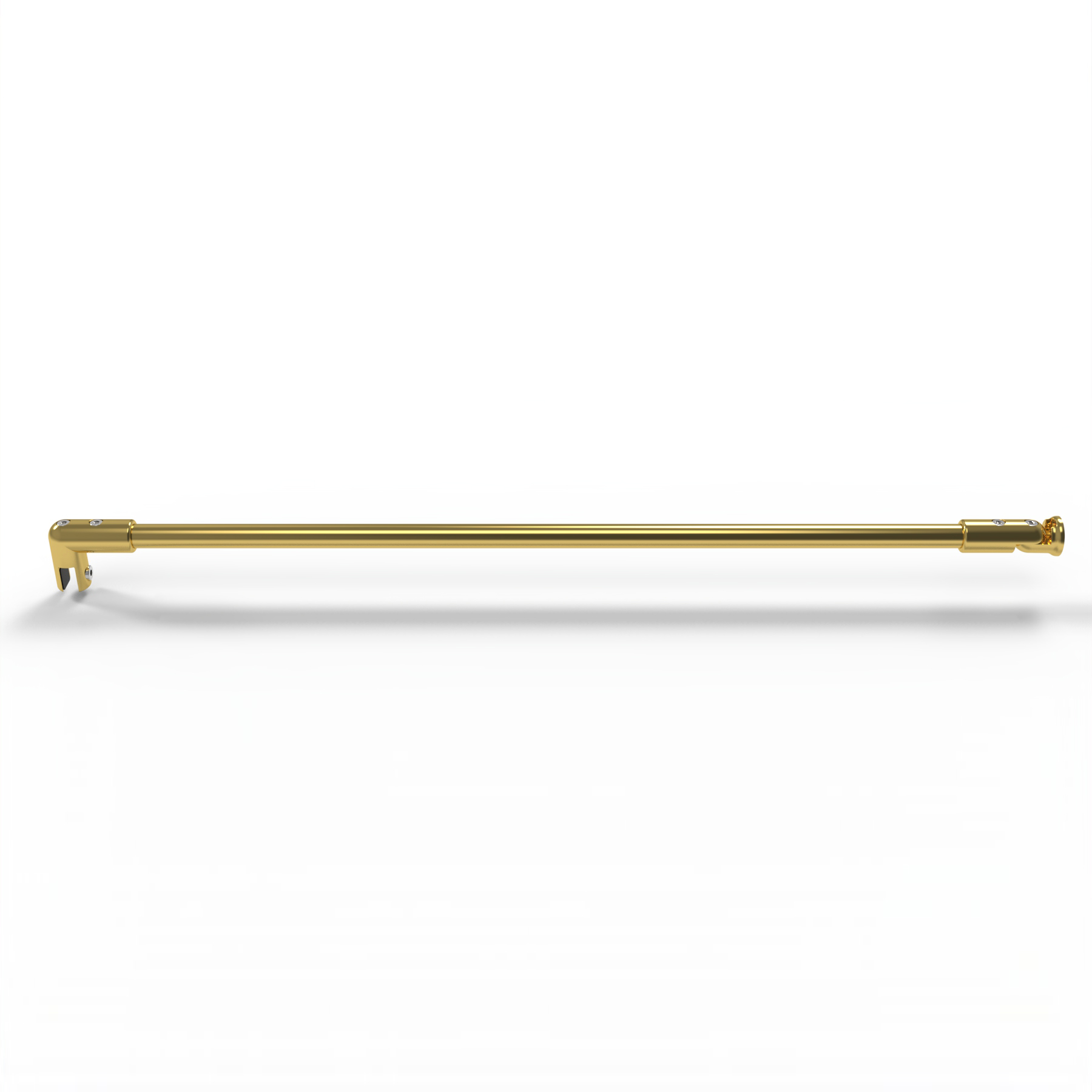 Stabiliseringsstag glas–vägg