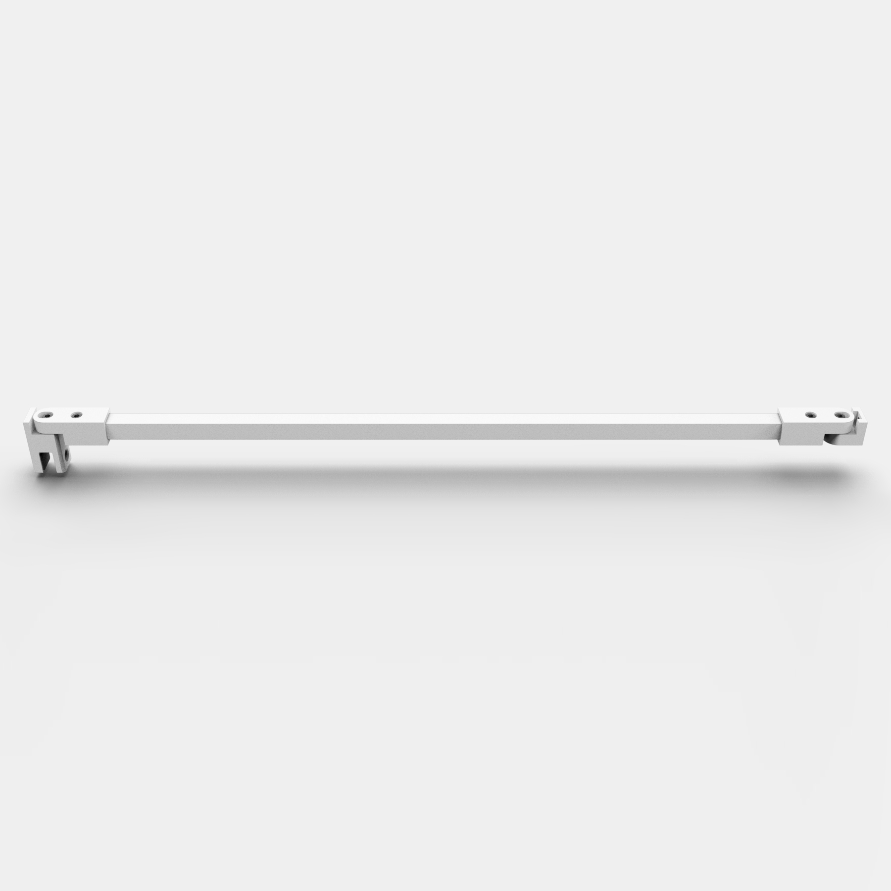 Stabiliseringsstag glas–vägg