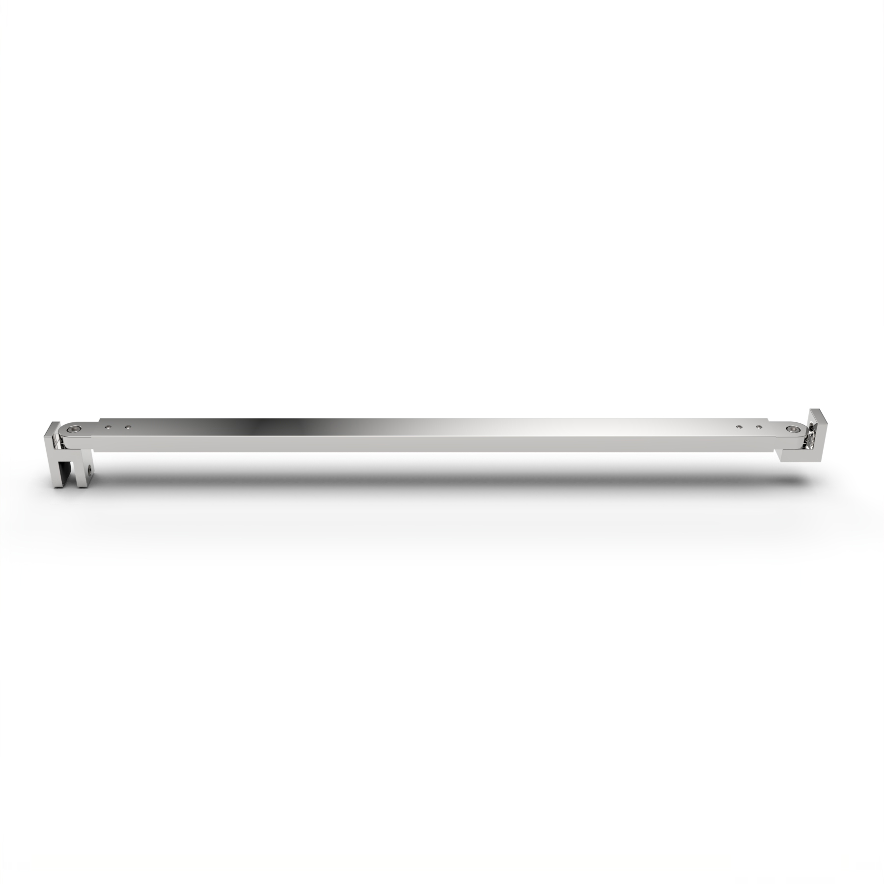 Stabiliseringsstag glas–vägg, justerbar
