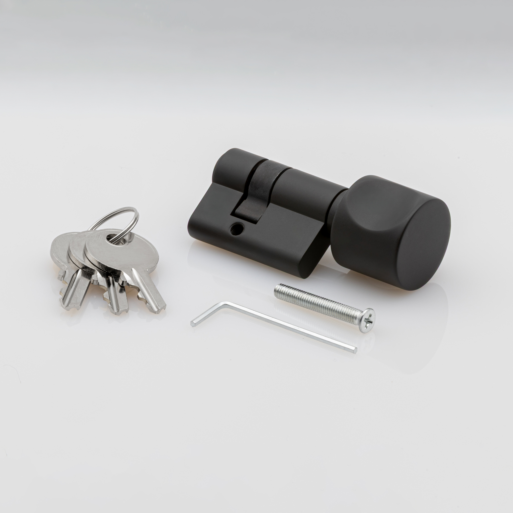 Låscylinder med vred för lås 3441ZNX-SAG / 3441ZNX-SWC