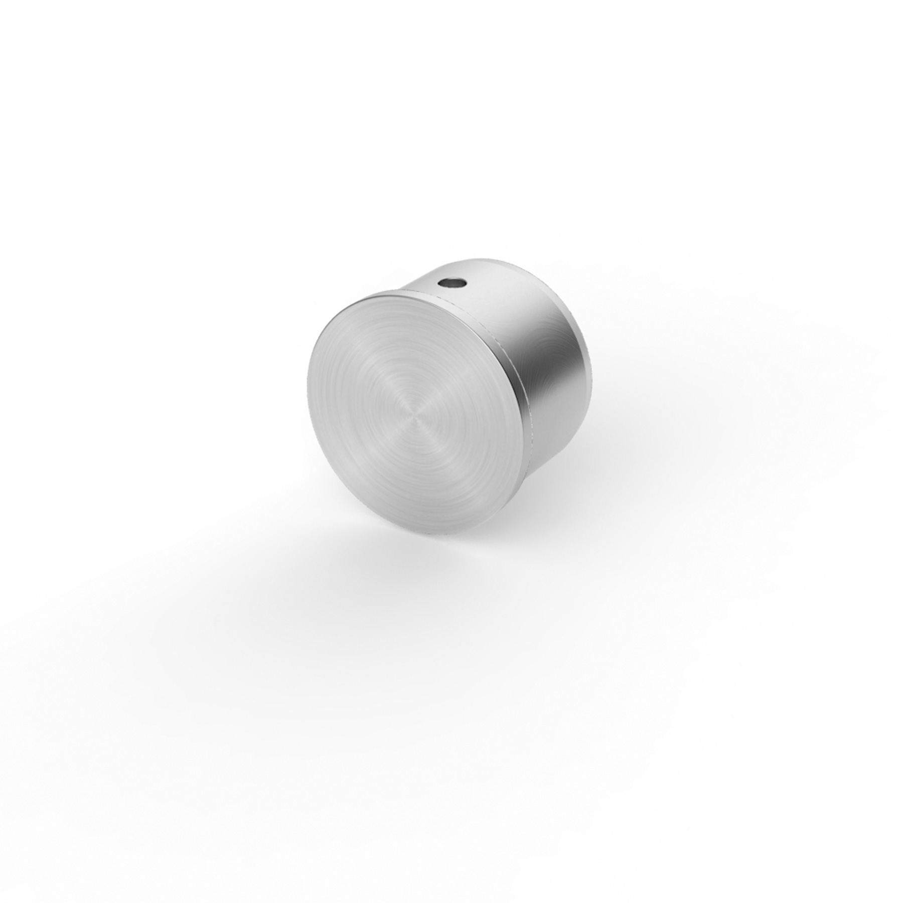 Ändlock platt a304 borstad, för slitsat rör ø42,4×1,5 mm