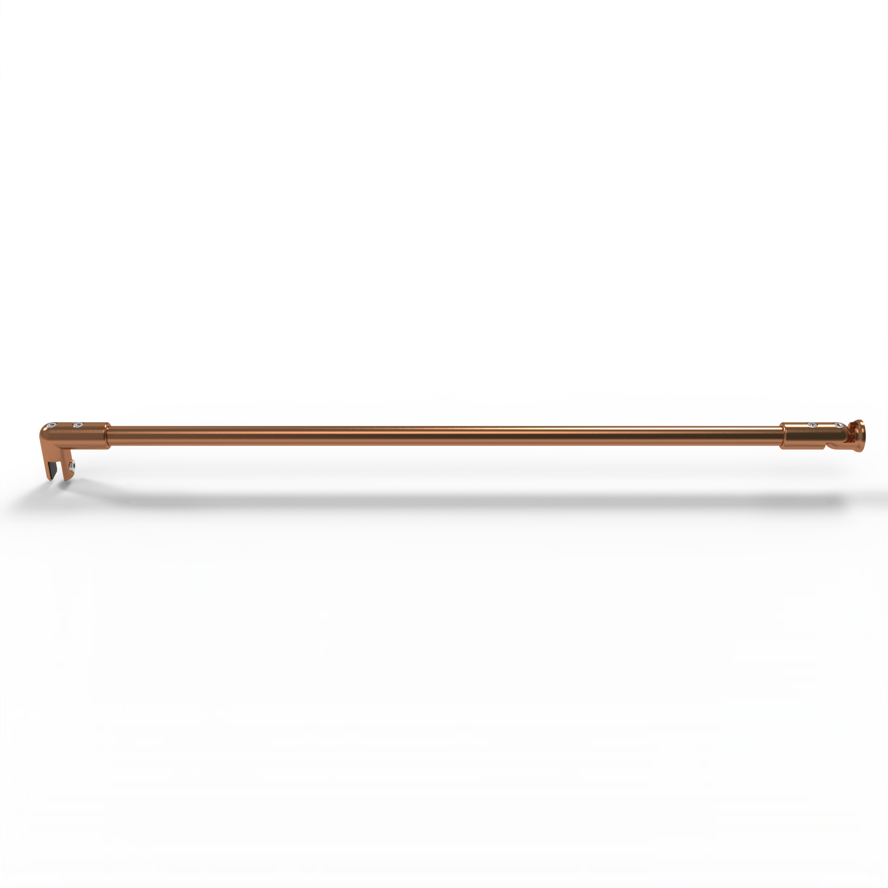 Stabiliseringsstag glas–vägg