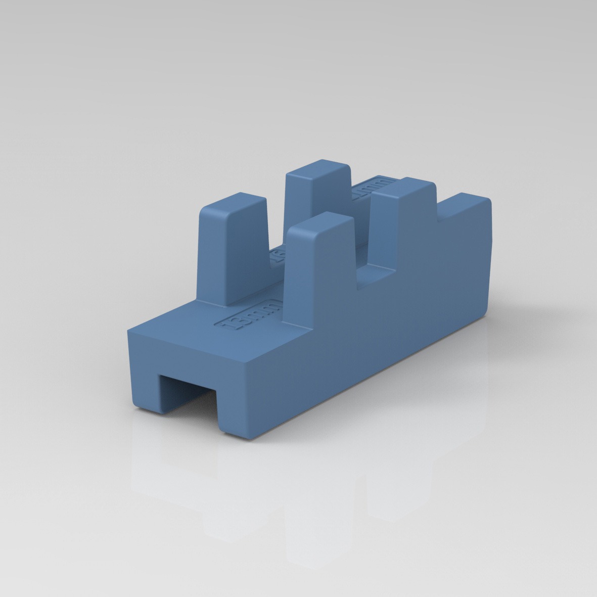 Täcklock till 8841, 13,2×20×1,5 mm