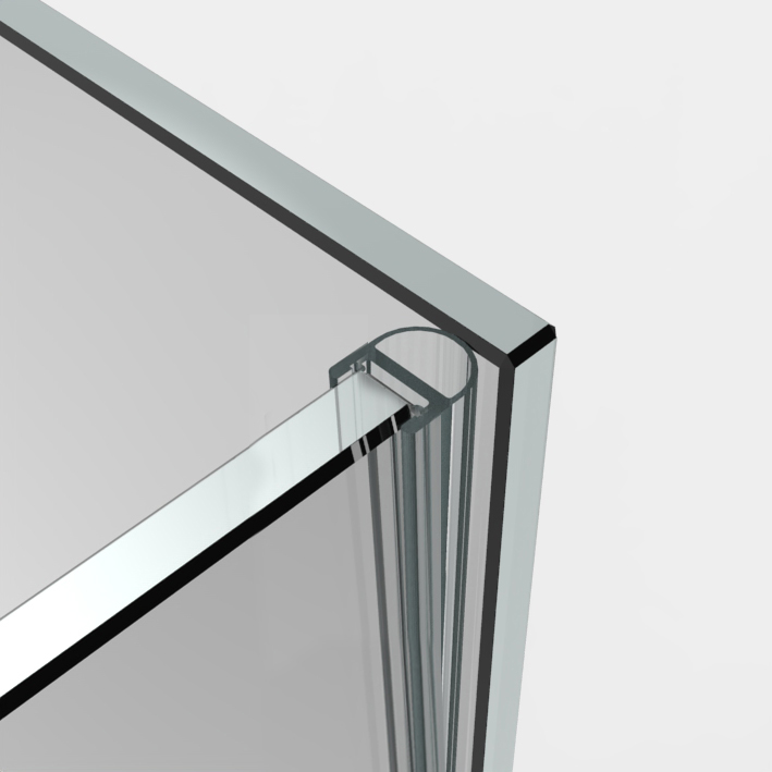 Tätningslist för 8 mm glas