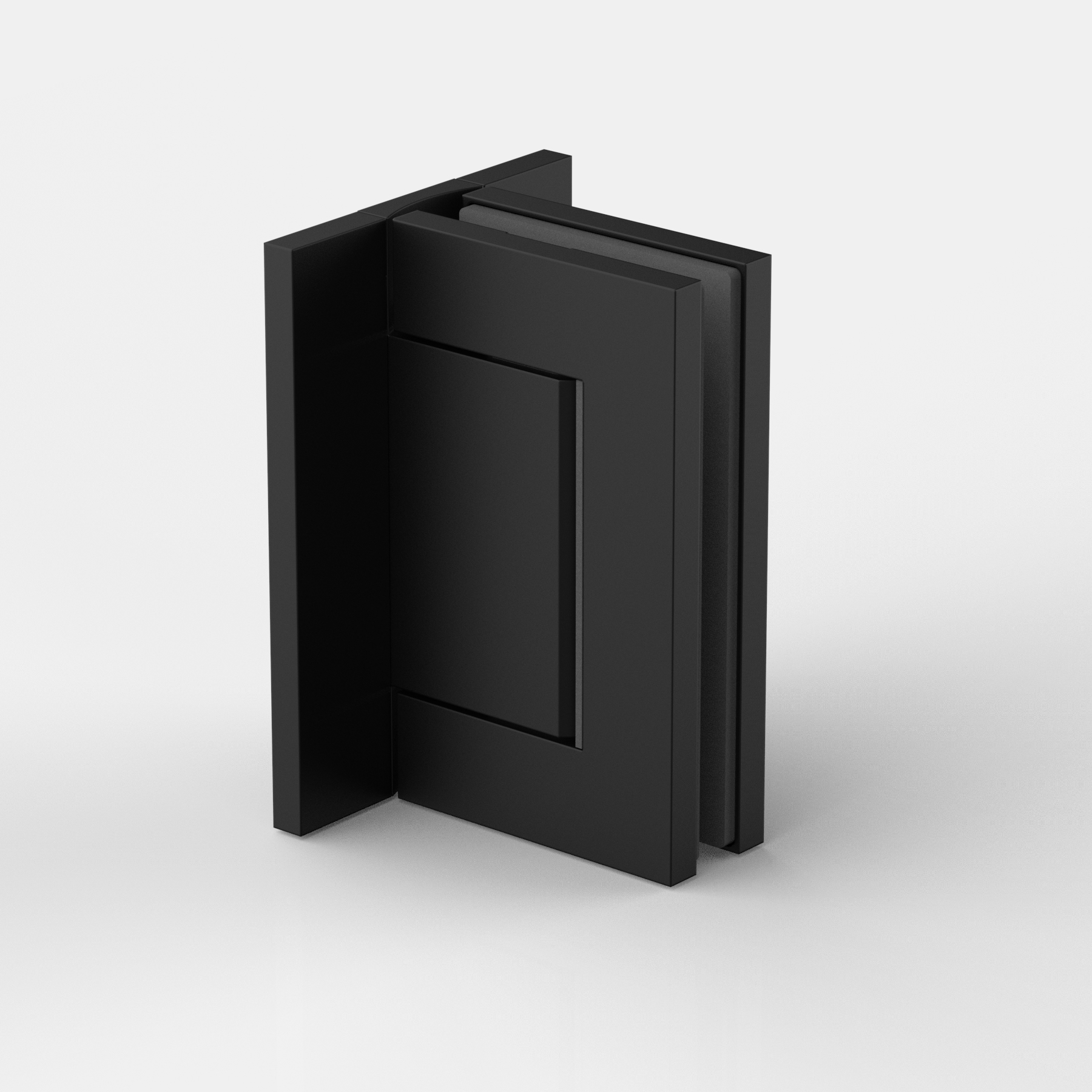 Pendelgångjärn, glas-vägg 90°