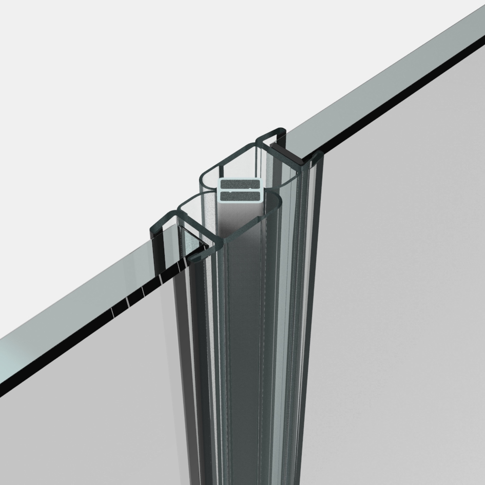 Magnetprofilset 180° (2×90°)