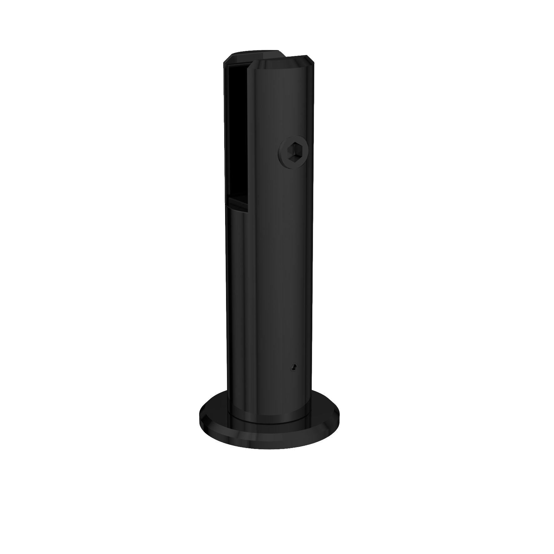 Fuß für Vertikalverglasung, 12mm