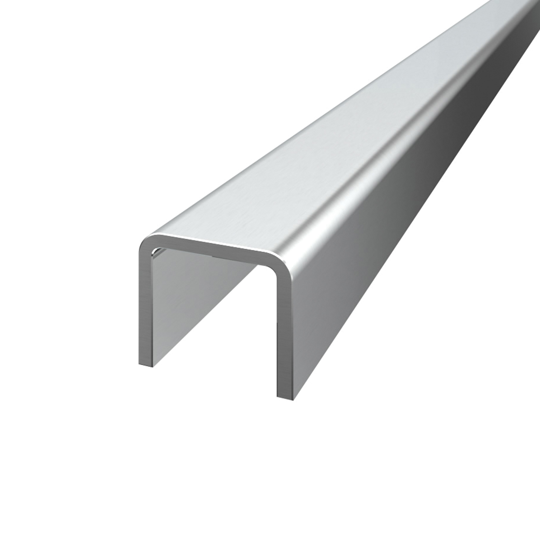 U‑profil 30×27×3 mm, K240, folierad, L = 2500 mm