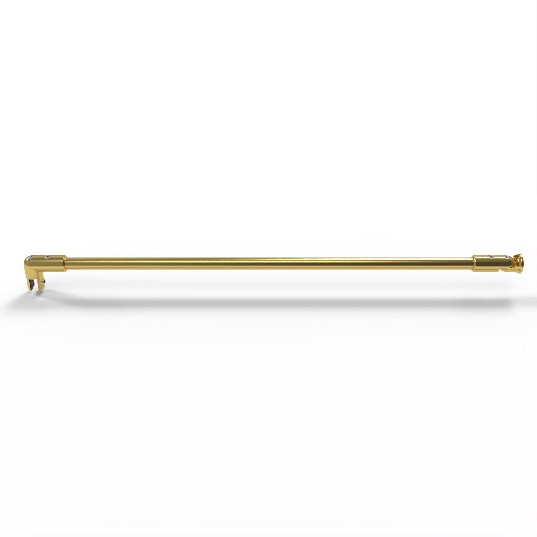 Stabiliseringsstag glas–vägg