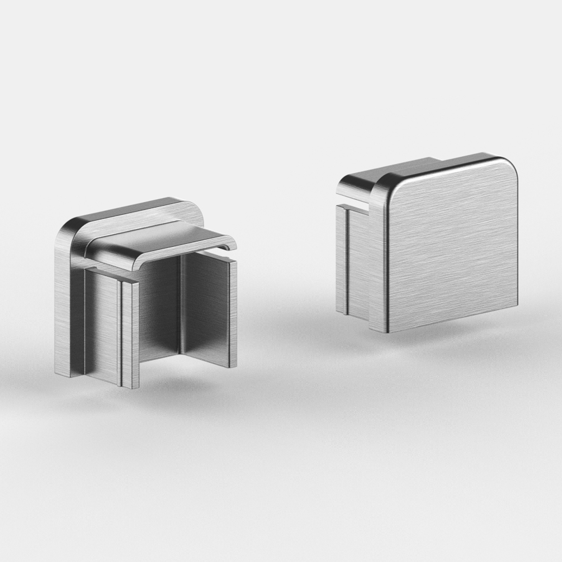 Ändlock till U-profil 30x27x3 mm