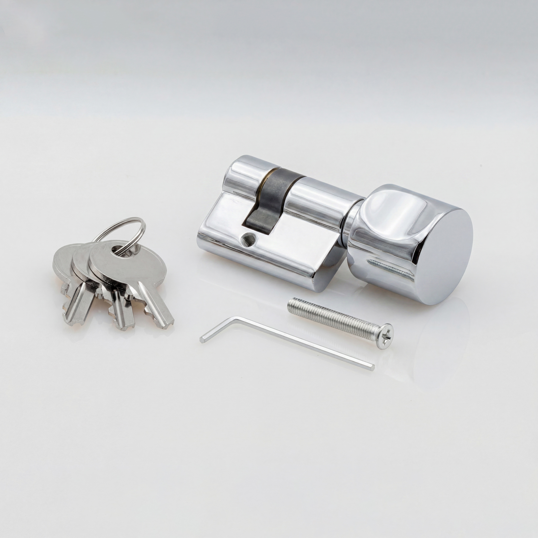 Låscylinder med vred för lås 3441ZNX-SAG / 3441ZNX-SWC