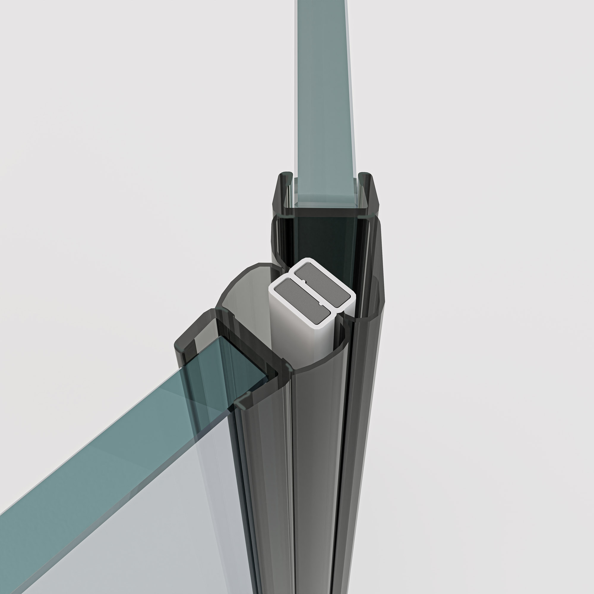 Magnetprofilset 135° (45°/180°)