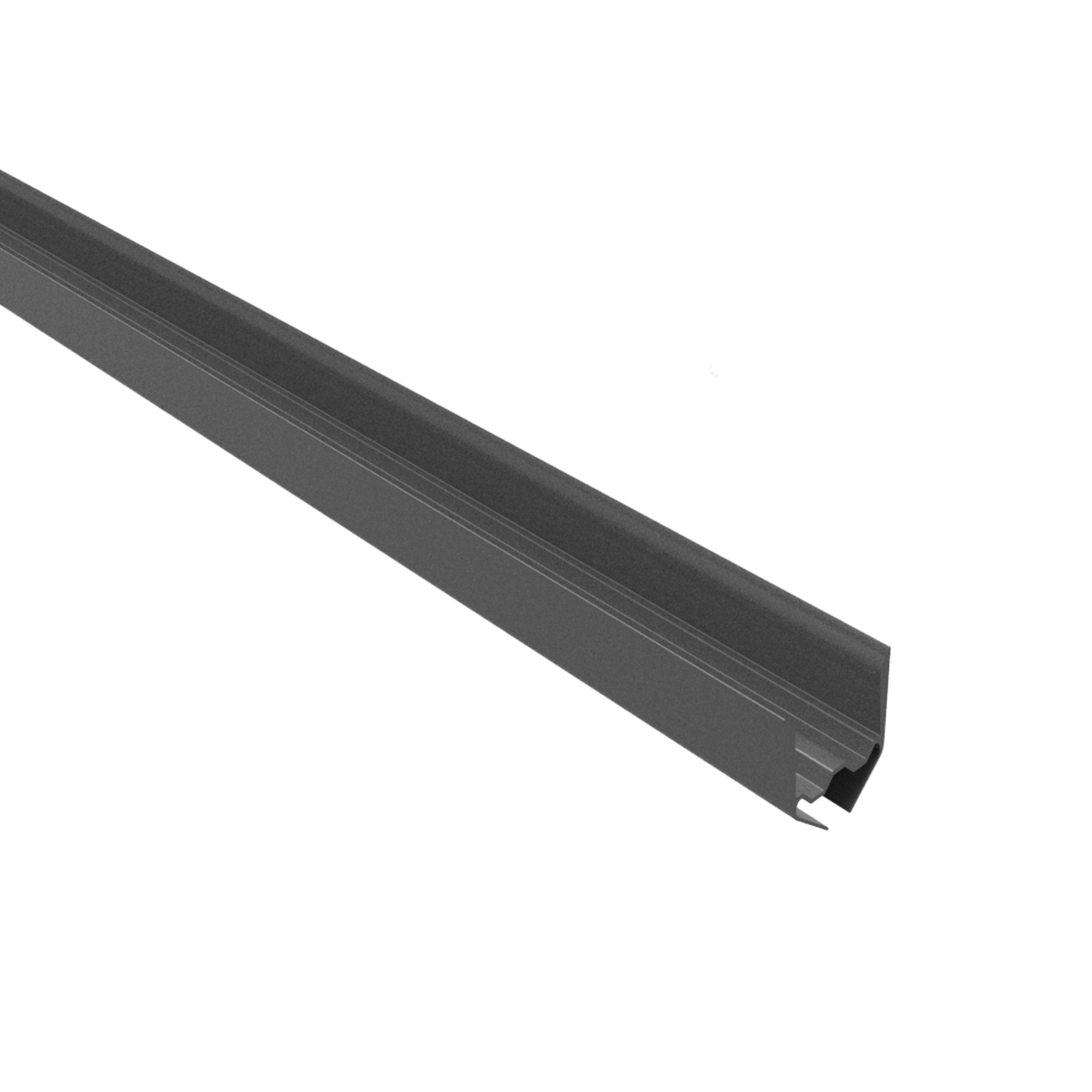 Nedre glasningsprofil 32×21 mm, för 16,76 mm glas