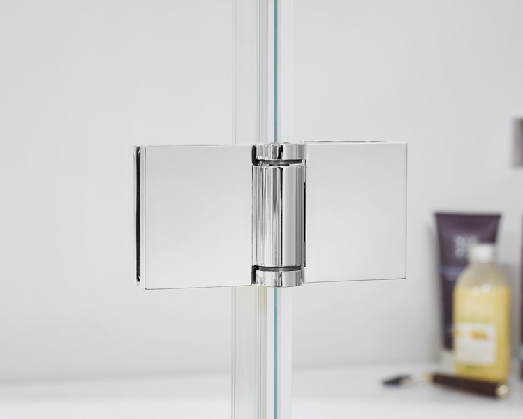 Anslagsgångjärn glas‑glas  180°