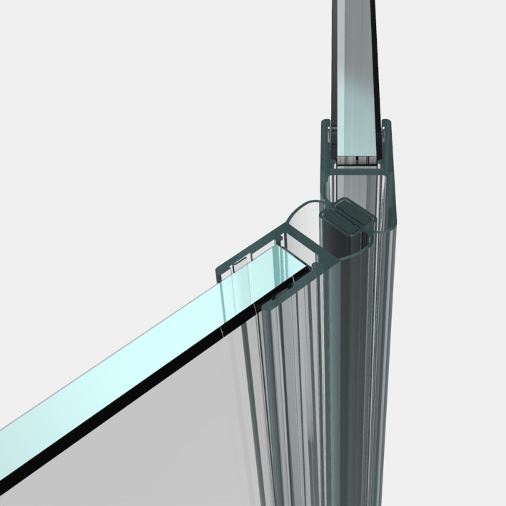 Magnetprofilset 135° (45°/180°)